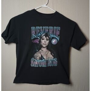 Reverie Satori Mob All My Heroes Are Dead Tour‎ Graphic Black T-Shirt Size XL K